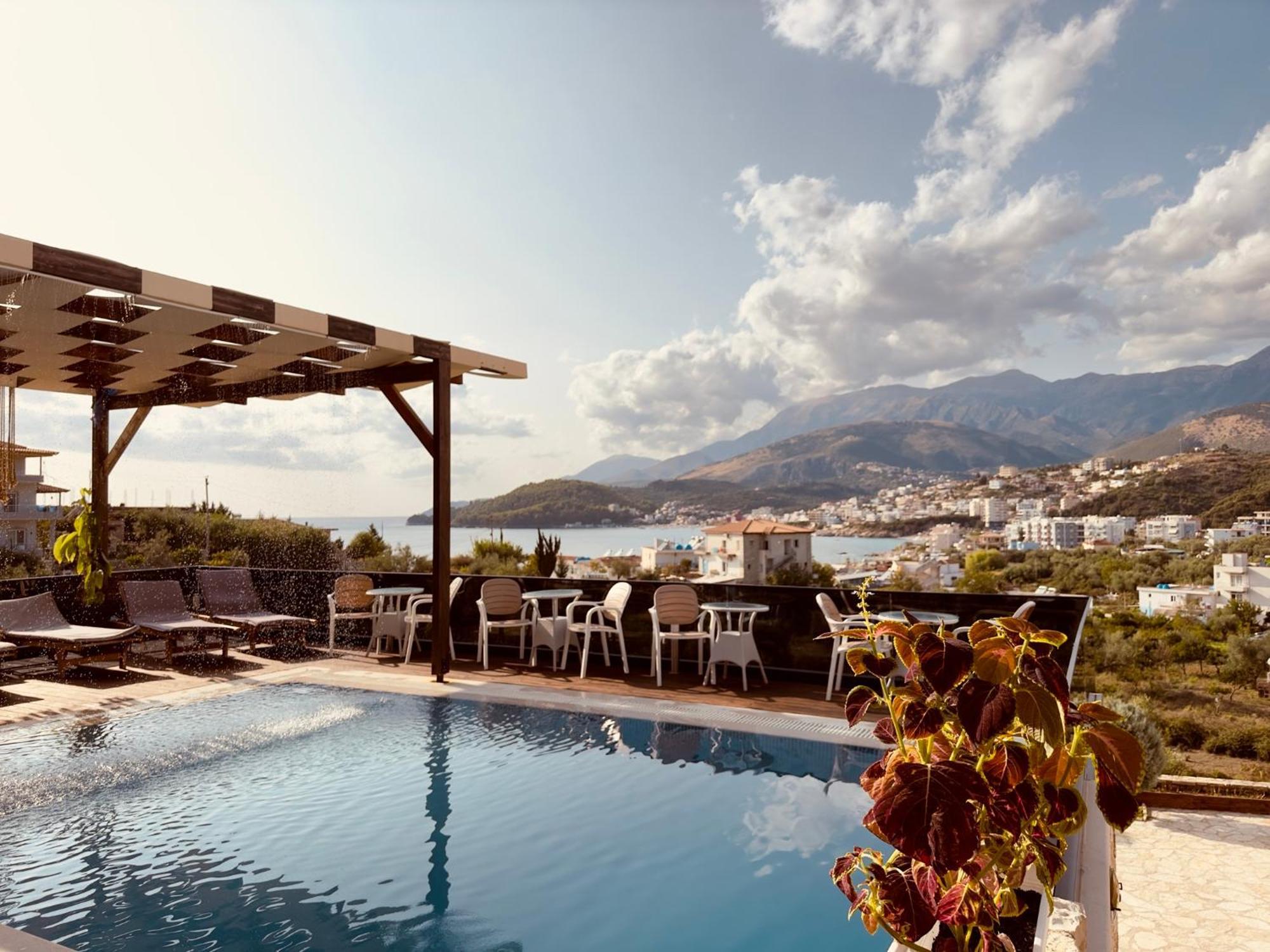 Villa Merkuri Himarë Exterior foto